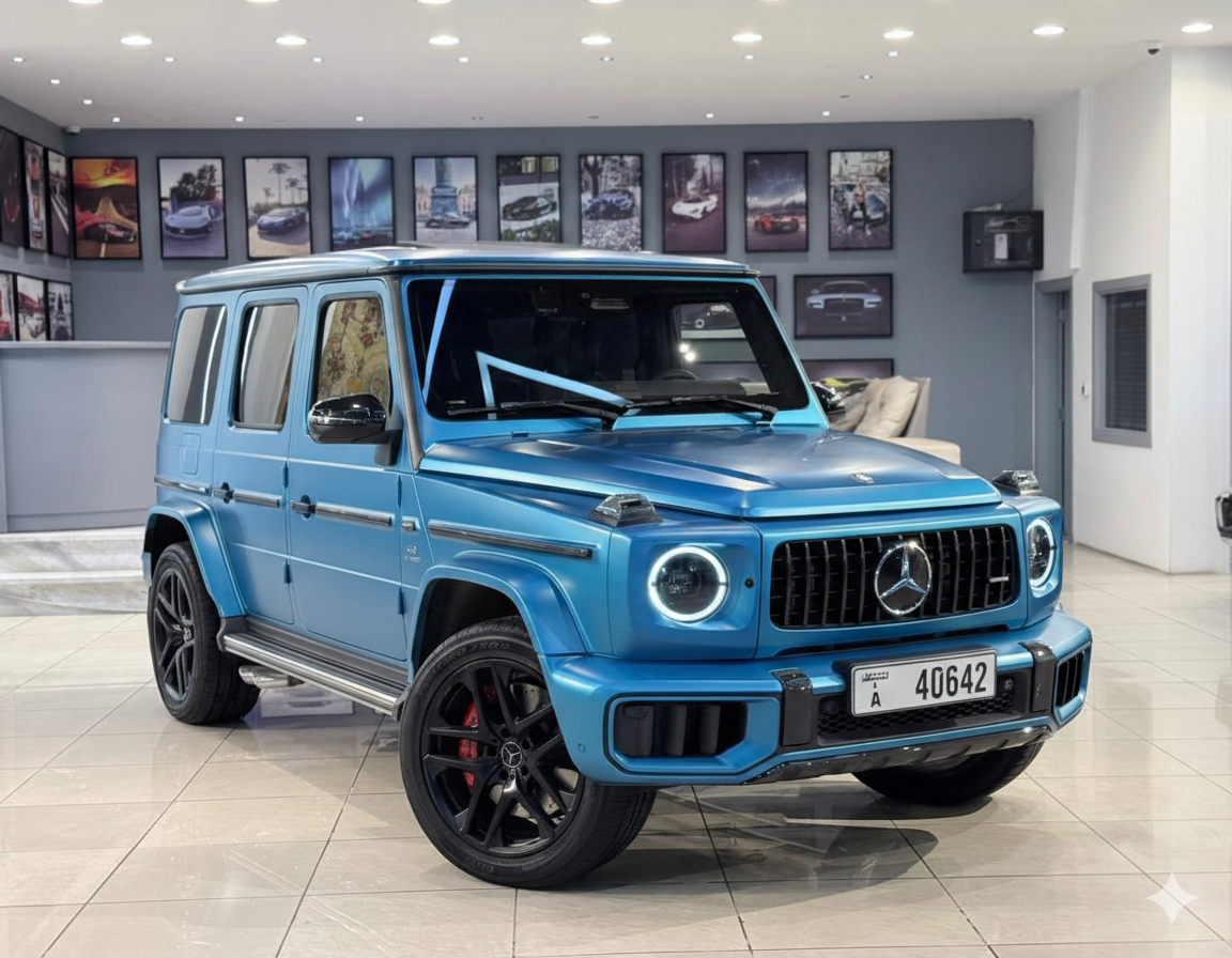 مرسيدس  G63 Blue