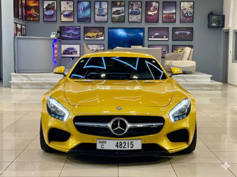 Mercedes GT S YELLOW