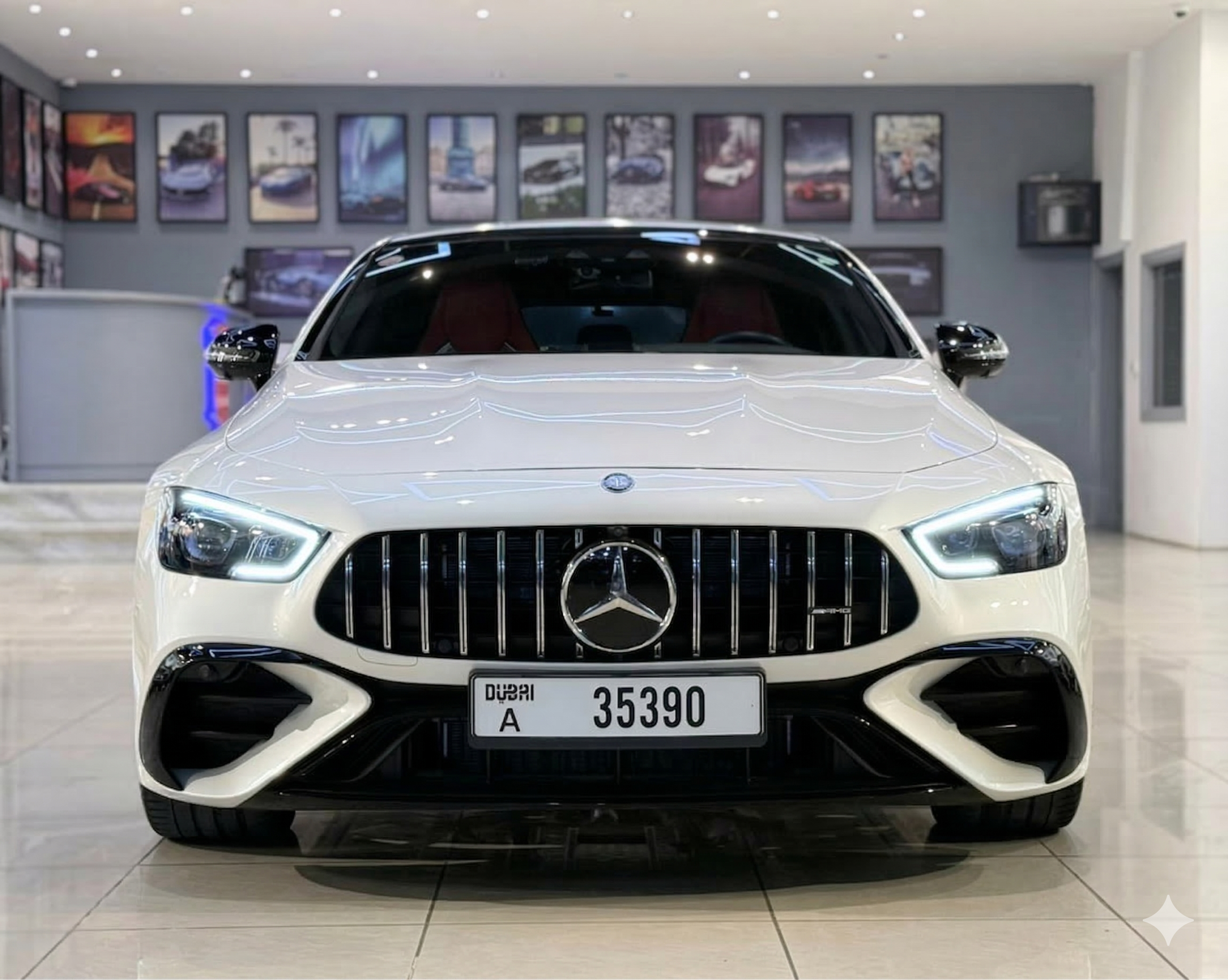 مرسيدس GT 63 ابيض