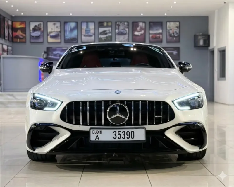 Mercedes GT S White